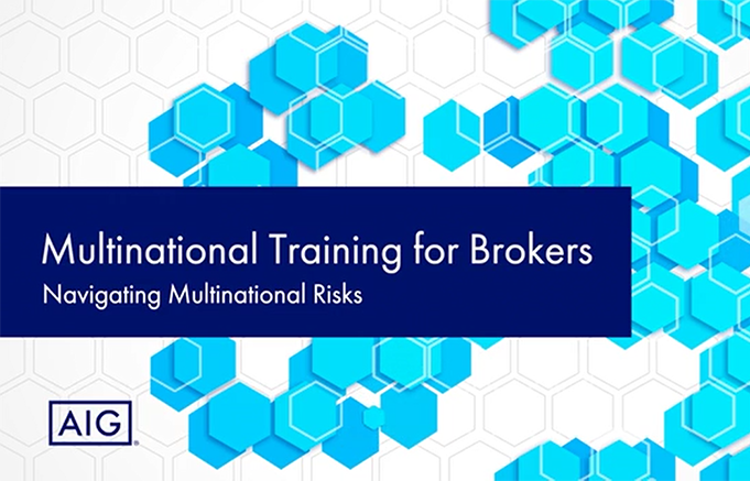 Multinational Training for Brokers