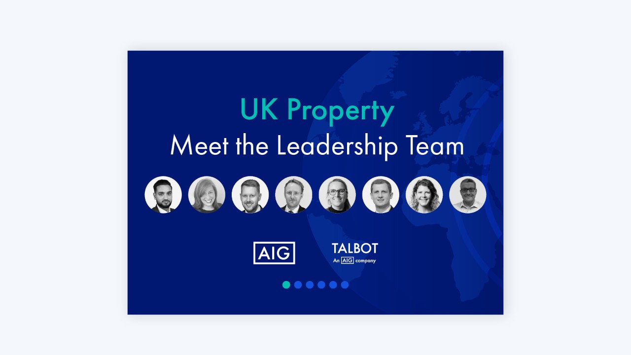 AIG and Talbot UK Property Leadership Team